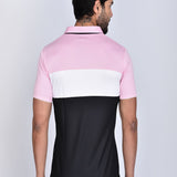 Polo Cuello Camisa Rosado