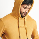 Polera Con Capucha Camel