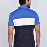 Polo Cuello Camisa Azulino