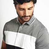 Polo Cuello Camisa Negro