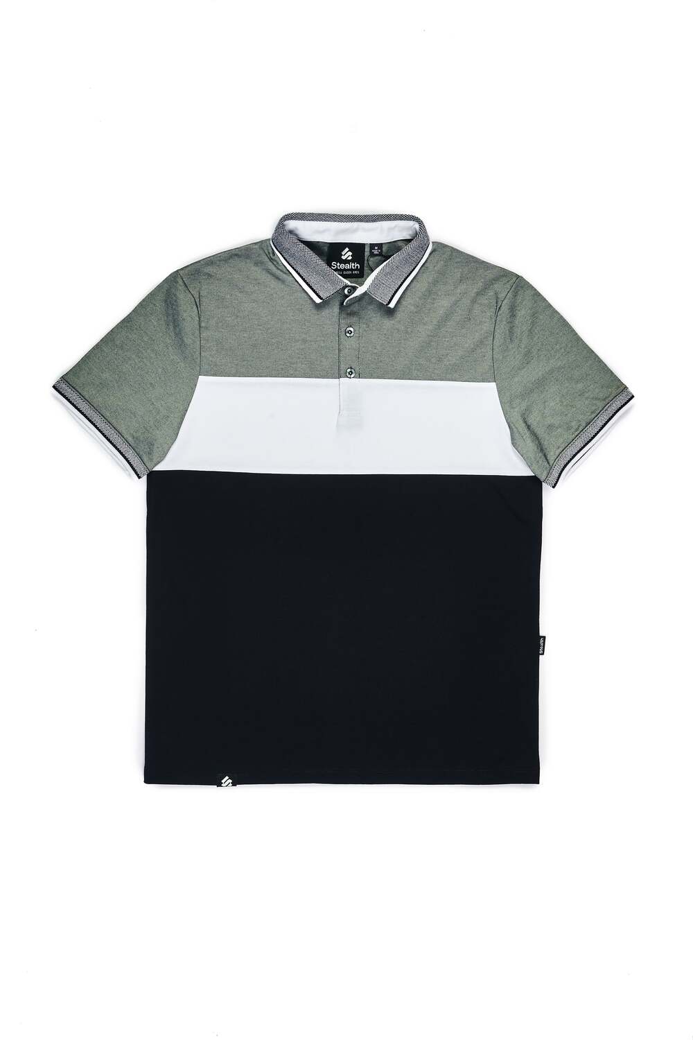 Polo Cuello Camisa Negro – Stealth Perú
