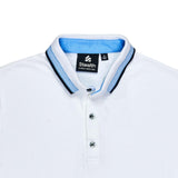 Polo Cuello Camisa Blanco