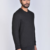 Polera Cuello Redondo Charcoal