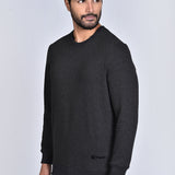 Polera Cuello Redondo Charcoal