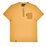 Polo Cuello Henley Camel