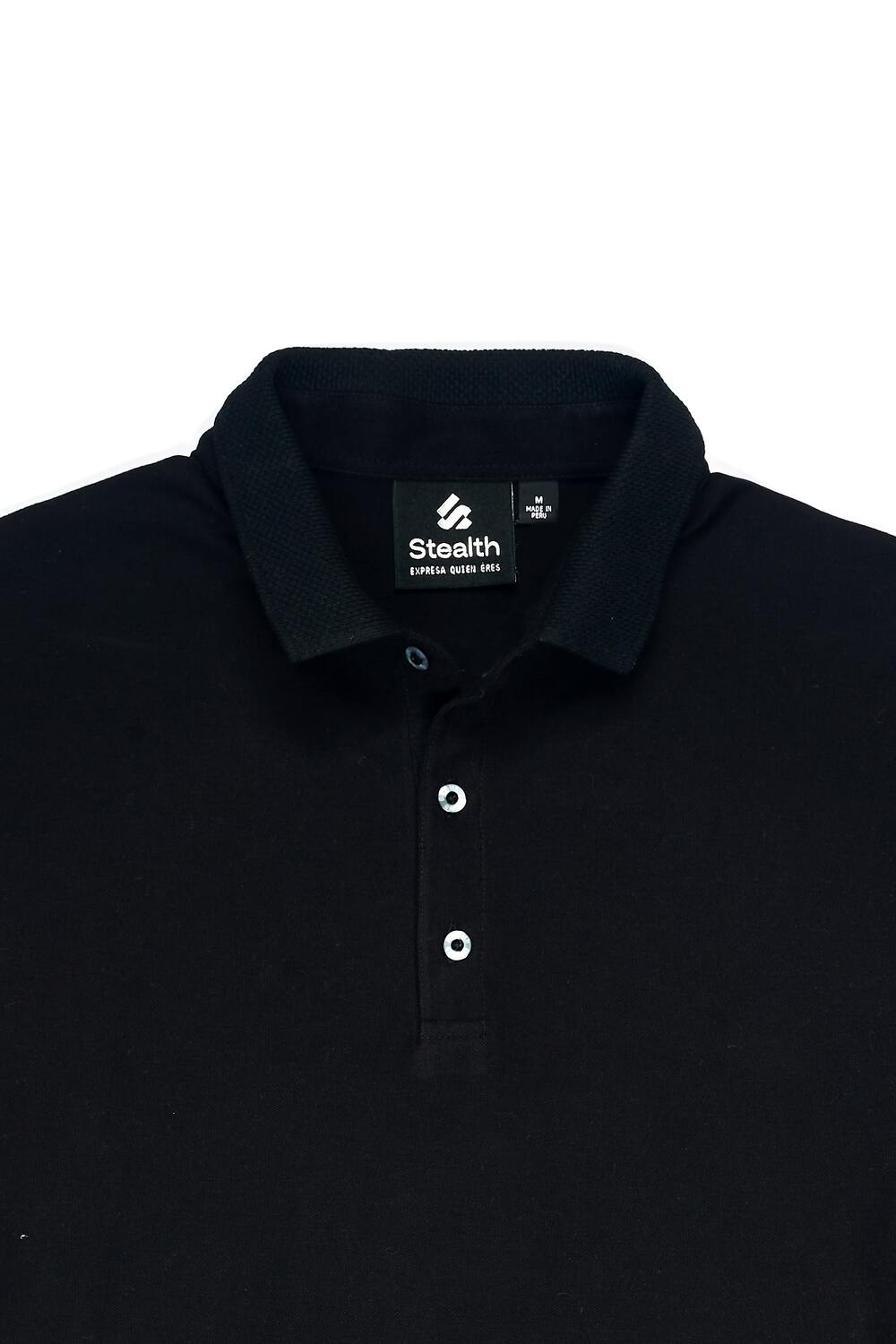 Polo Shirt Polos Manga Larga Negro Decathlon Polos Hombre Manga