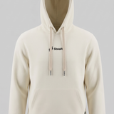 Polera Con Capucha Arena Pretina Rectilinea Jacquard